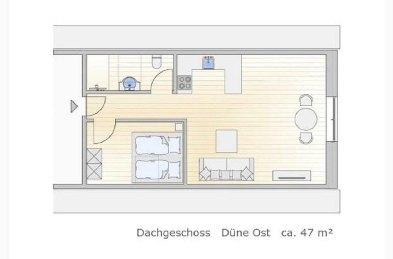 Weisse Duene - Ost Apartment Wenningstedt-Braderup Exterior photo